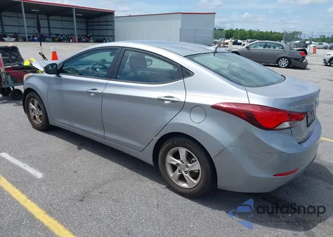 2015 Hyundai Elantra Se from USA, damaged, VIN 5NPDH4AE6FH571077
